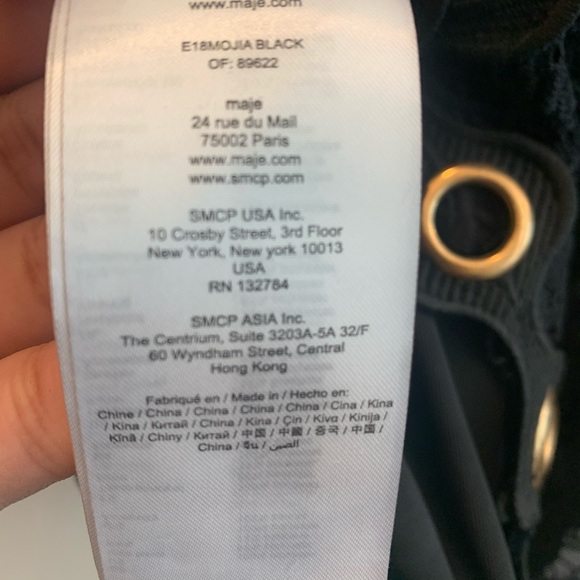 Designer Maje brand new jacket - never worn size 1 - Picture 5 of 8